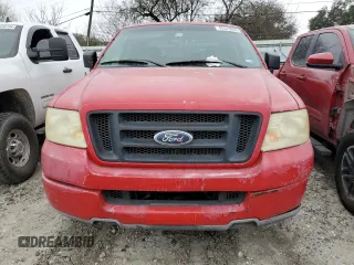 2005 Ford F-150 STX with VIN 1FTRX12W75NA54576, listed as a Copart auction lot 42579065 with 290,300 mi miles and Salvage Title. Bid and sale history available at carsss.com. Image 5.