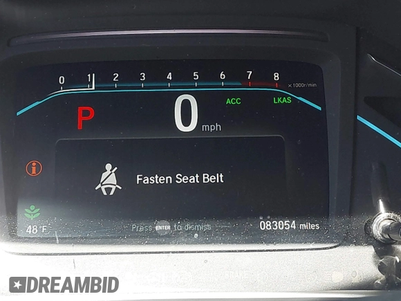 2019 Honda Odyssey EX-L with VIN 5FNRL6H78KB124346, listed as a IAAI auction lot 41977283 with 83,054 mi miles. Bid and sale history available at carsss.com. Image 15.
