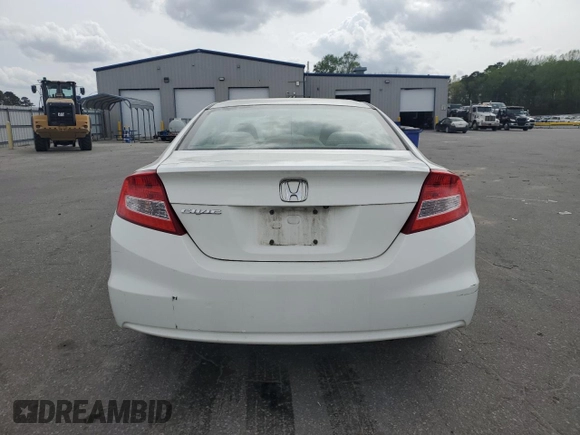 2013 Honda Civic Cpe LX with VIN 2HGFG3B52DH532837, listed as a Copart auction lot 51745315 with 153,203 mi miles and Salvage Title. Bid and sale history available at carsss.com. Image 6.