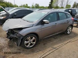 2014 Ford Focus SE z VIN 1FADP3K29EL187201, wystawiony jako Copart lot #59125805 z przebiegiem Nie podano mil oraz Szkoda całkowita • Salvage title. Historia ofert i sprzedaży dostępna na DreamBid. Obrazek 1.