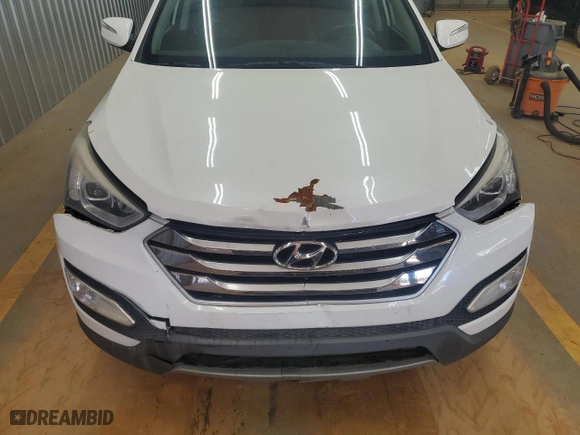 2015 Hyundai Santa Fe Sport with VIN 5XYZW4LA4FG237367, listed as a Copart auction lot 48961835 with 127,393 mi miles and Salvage Title. Bid and sale history available at carsss.com. Image 14.