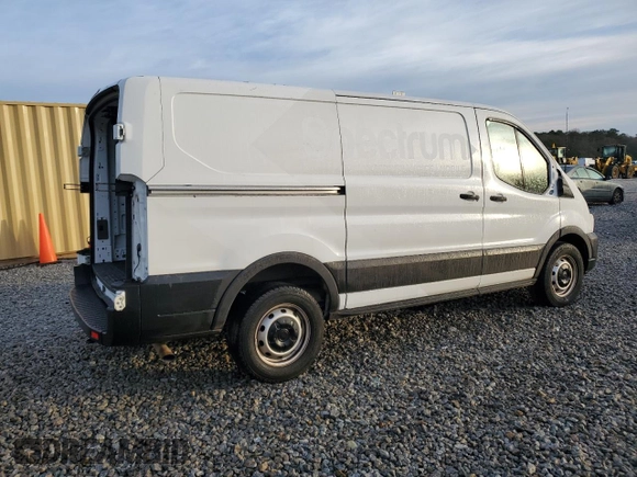2023 Ford Transit Cargo with VIN 1FTYE1Y8XPKB09455, listed as a Copart auction lot 86811774 with 12,918 mi miles and Clean Title. Bid and sale history available at DreamBid. Image 3.