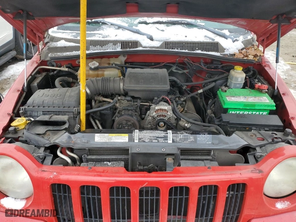 2003 Jeep Liberty Limited with VIN 1J4GL58K23W582283, listed as a Copart auction lot 87820485 with 224,359 mi miles and Salvage Title. Bid and sale history available at carsss.com. Image 12.