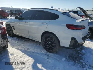 2022 BMW X4 M z VIN 5YM23EC04N9K50909, wystawiony jako Copart lot #87947765 z przebiegiem 27 474 mil mil oraz Szkoda całkowita • Salvage title. Historia ofert i sprzedaży dostępna na DreamBid. Obrazek 2.