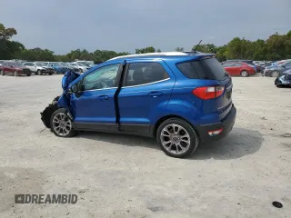 2019 Ford EcoSport Titanium with VIN MAJ3S2KE9KC272873, listed as a Copart auction lot 50262935 with 63,714 mi miles and Salvage Title. Bid and sale history available at DreamBid. Image 2.