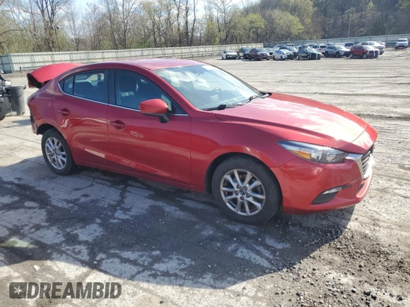 2017 Mazda 3 Sport with VIN 3MZBN1U75HM131437, listed as a Copart auction lot 54144505 with 73,000 mi miles and Salvage Title. Bid and sale history available at DreamBid. Image 4.