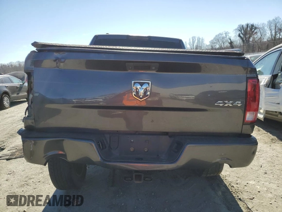2014 Ram 1500 Express with VIN 1C6RR7KT4ES465655, listed as a Copart auction lot 46480185 with 138,510 mi miles and Salvage Title. Bid and sale history available at carsss.com. Image 6.