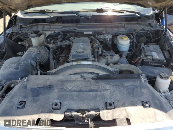 2015 Ram 2500 SLT with VIN 3C6UR5ML1FG594604, listed as a Copart auction lot 55496315 with 147,419 mi miles and Salvage title. Bid and sale history available at DreamBid. Image 11.