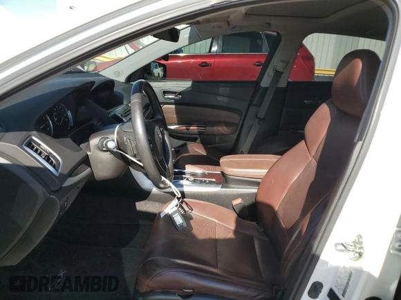 2015 Acura TLX Advance with VIN 19UUB2F74FA022051, listed as a Copart auction lot 63932285 with 58,326 mi miles and Salvage title. Bid and sale history available at DreamBid. Image 7.