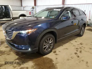 2023 Mazda CX-9 Touring with VIN JM3TCBCY1P0655657, listed as a Copart auction lot 50911345 with 15,013 mi miles and Salvage Title. Bid and sale history available at carsss.com. Image 1.