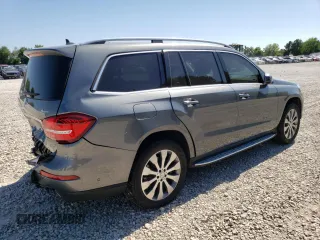 2017 Mercedes-Benz GLS with VIN 4JGDF6EE8HA817886, listed as a Copart auction lot 59257833 with 44,323 mi miles. Bid and sale history available at carsss.com. Image 3.