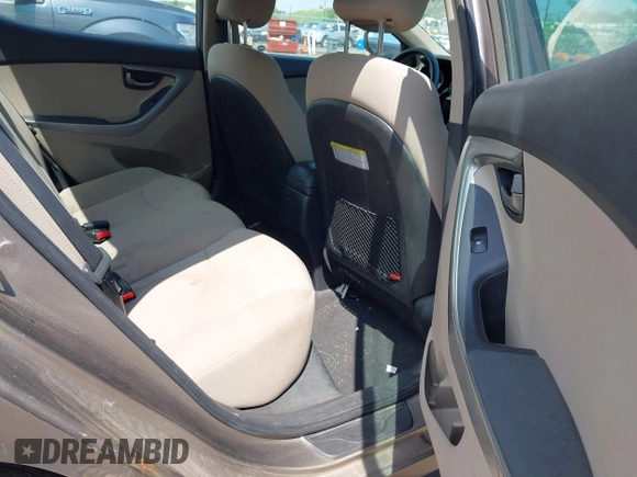2014 Hyundai Elantra SE z VIN 5NPDH4AE6EH540538, wystawiony jako IAAI lot #42234915 z przebiegiem 94 297 mil mil oraz . Historia ofert i sprzedaży dostępna na DreamBid. Obrazek 8.