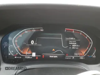 2019 BMW 3 Series 330i xDrive with VIN WBA5R7C54KAJ78726, listed as a Copart auction lot 49688165 with 51,481 mi miles and Salvage Title. Bid and sale history available at carsss.com. Image 9.