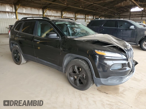 2017 Jeep Cherokee Sport with VIN 1C4PJMABXHW509749, listed as a Copart auction lot 59051625 with 153,089 mi miles and Salvage title. Bid and sale history available at DreamBid. Image 4.