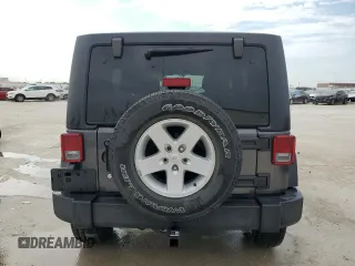 2018 Jeep Wrangler JK Unlimited Sport S with VIN 1C4BJWDG9JL835451, listed as a Copart auction lot 75324614 with 0 mi miles and Non Repairable. Bid and sale history available at carsss.com. Image 6.