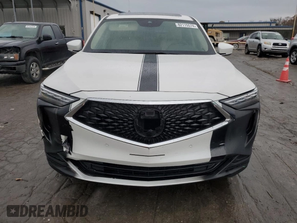 2023 Acura MDX w/Technology Package with VIN 5J8YD9H43PL007733, listed as a Copart auction lot 82115574 with 22,616 mi miles and Salvage Title. Bid and sale history available at carsss.com. Image 5.