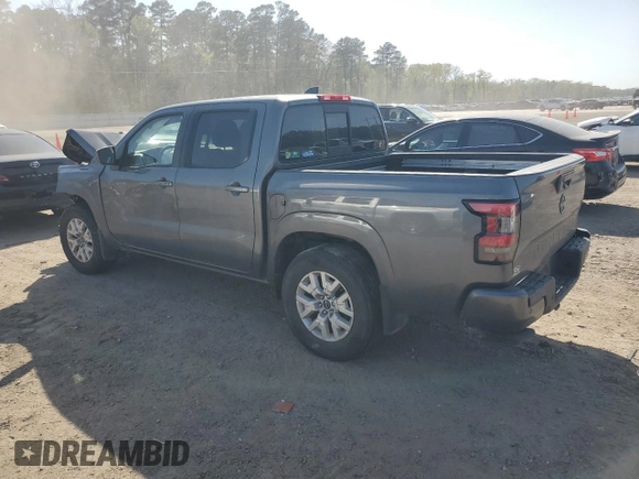 2022 Nissan Frontier SV with VIN 1N6ED1EJ1NN676305, listed as a Copart auction lot 50247215 with 56,252 mi miles and Salvage title. Bid and sale history available at DreamBid. Image 2.