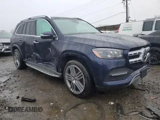 2022 Mercedes-Benz GLS with VIN 4JGFF5KE8NA738687, listed as a Copart auction lot 78847313 with 16,447 mi miles. Bid and sale history available at carsss.com. Image 4.