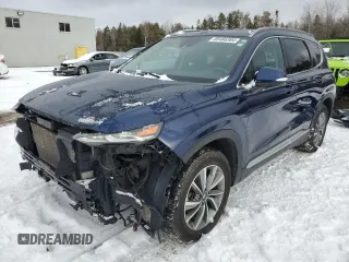 2019 Hyundai Santa Fe Preferred z VIN 5NMS3CAA2KH041936, wystawiony jako Copart lot #85466304 z przebiegiem 214 757 mil mil oraz Szkoda całkowita • Salvage title. Historia ofert i sprzedaży dostępna na DreamBid. Obrazek 1.