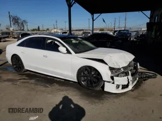 2016 Audi A8 L 4.0T Sport with VIN WAU43AFD9GN012148, listed as a Copart auction lot 86842964 with Not Provided miles and Salvage Title. Bid and sale history available at carsss.com. Image 4.