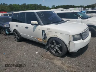 2011 Land Rover Range Rover HSE with VIN SALME1D42BA356848, listed as a Copart auction lot 59498275 with 110,260 mi miles and Non repairable. Bid and sale history available at DreamBid. Image 4.