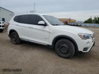 2015 BMW X3 xDrive28i with VIN 5UXWX9C55F0D59596, listed as a Copart auction lot 65192624 with 208,834 mi miles and Non Repairable. Bid and sale history available at carsss.com. Image 4.