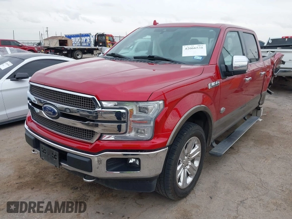 2020 Ford F-150 XL with VIN 1FTEW1E45LFA94626, listed as a IAAI auction lot 42066538 with Not provided miles and . Bid and sale history available at DreamBid. Image 2.