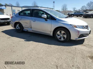2014 Honda Civic Sedan LX with VIN 19XFB2F55EE251775, listed as a Copart auction lot 50486415 with 44,277 mi miles and Salvage Title. Bid and sale history available at carsss.com. Image 4.