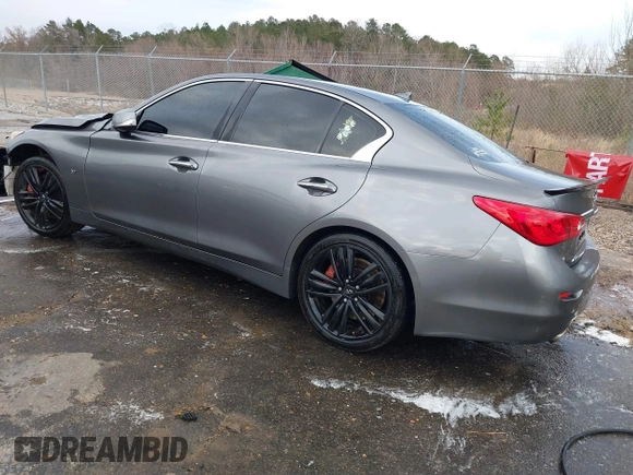 2015 Infiniti Q50 with VIN JN1BV7AP6FM336383, listed as a IAAI auction lot 41578035 with 109,591 mi miles and . Bid and sale history available at DreamBid. Image 3.