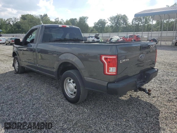 2017 Ford F-150 XL with VIN 1FTMF1C85HKE23681, listed as a Copart auction lot 64243075 with 105,163 mi miles and Clean title. Bid and sale history available at DreamBid. Image 2.