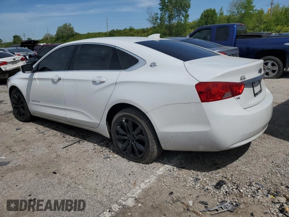 2018 Chevrolet Impala LT with VIN 2G1105S37J9115638, listed as a Copart auction lot 51259983 with 59,472 mi miles and Clean Title. Bid and sale history available at DreamBid. Image 2.