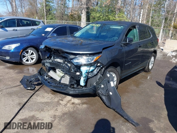 2019 Chevrolet Equinox LT with VIN 2GNAXUEV4K6187658, listed as a IAAI auction lot 41552383 with 107,543 mi miles and . Bid and sale history available at DreamBid. Image 17.