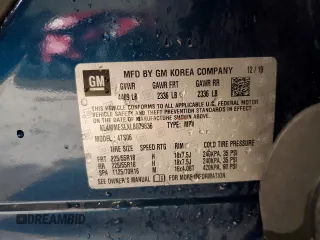 2020 Buick Encore GX Select с VIN KL4MMESLXLB079836, выставлен на аукционе Copart как лот 60286995 с пробегом 53 964 миль миль и На запчасти • Non repairable. История ставок и продаж доступна на DreamBid. Изображение 13.