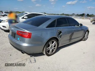 2014 Audi A6 Premium Plus with VIN WAUDFAFC5EN098909, listed as a Copart auction lot 88348415 with 71,878 mi miles and Clean title. Bid and sale history available at DreamBid. Image 3.