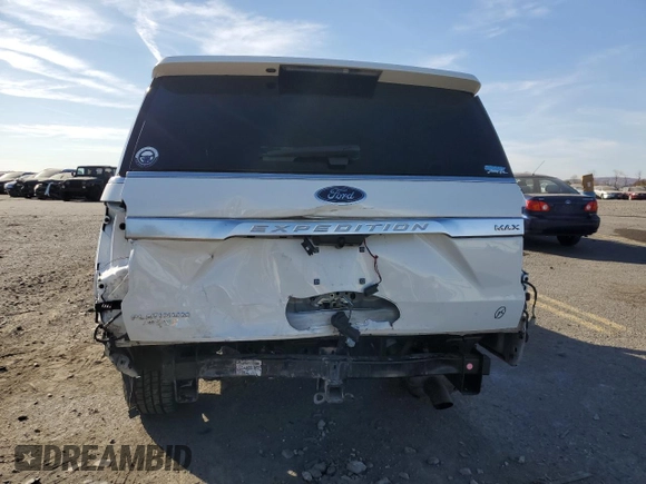 2020 Ford Expedition Max Platinum with VIN 1FMJK1MT2LEA78548, listed as a Copart auction lot 77628454 with 24,071 mi miles and Salvage title. Bid and sale history available at DreamBid. Image 6.