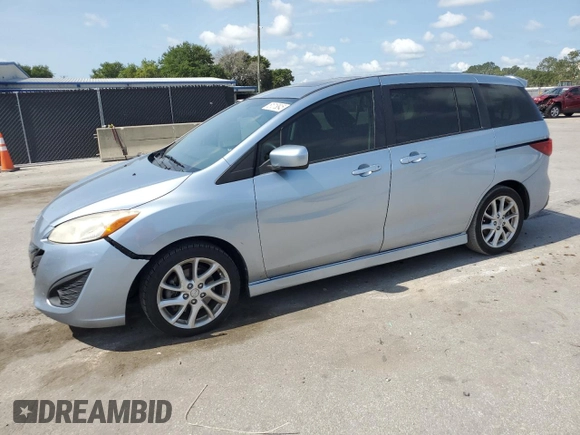 2012 Mazda 5 Touring with VIN JM1CW2CL0C0104148, listed as a Copart auction lot 61018845 with 147,222 mi miles and Salvage title. Bid and sale history available at DreamBid. Image 1.