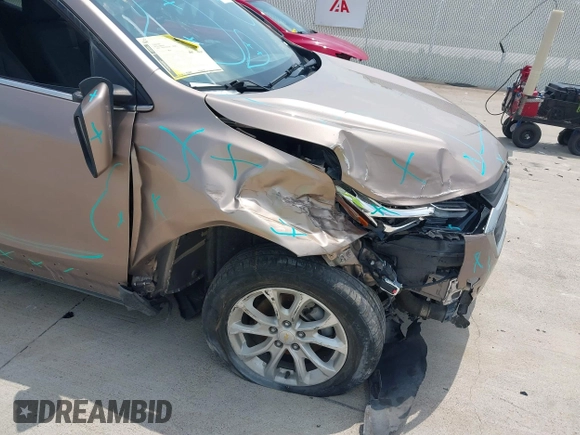 2019 Chevrolet Equinox LT with VIN 2GNAXUEV9K6169267, listed as a IAAI auction lot 42118122 with 106,209 mi miles and . Bid and sale history available at DreamBid. Image 17.