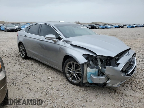 2020 Ford Fusion Titanium with VIN 3FA6P0RU3LR141506, listed as a Copart auction lot 51148685 with Not provided miles and Salvage title. Bid and sale history available at DreamBid. Image 4.
