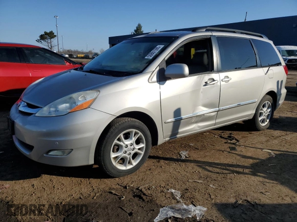2006 Toyota Sienna XLE with VIN 5TDBA22CX6S076176, listed as a Copart auction lot 50861595 with 64,295 mi miles and Clean Title. Bid and sale history available at carsss.com. Image 1.