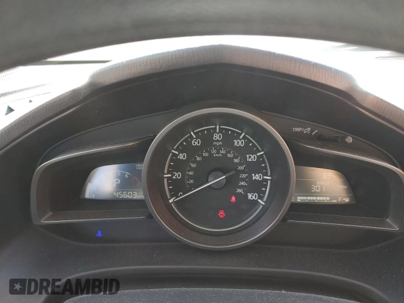 2017 Mazda 3 Sport with VIN 3MZBN1U77HM107818, listed as a Copart auction lot 50429485 with 45,603 mi miles and Salvage Title. Bid and sale history available at DreamBid. Image 9.