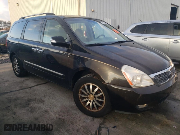 2011 Kia Sedona EX with VIN KNDMH4C7XB6400674, listed as a Copart auction lot 89223325 with 220,584 mi miles and Clean Title. Bid and sale history available at carsss.com. Image 4.