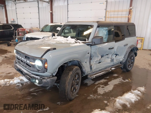 2023 Ford Bronco with VIN 1FMEE5BPXPLB61295, listed as a IAAI auction lot 41623328 with 24,599 mi miles. Bid and sale history available at carsss.com. Image 17.