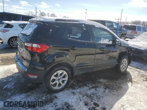 2021 Ford EcoSport SE with VIN MAJ3S2GE5MC450158, listed as a Copart auction lot 45462455 with 44,844 mi miles and Clean title. Bid and sale history available at DreamBid. Image 3.