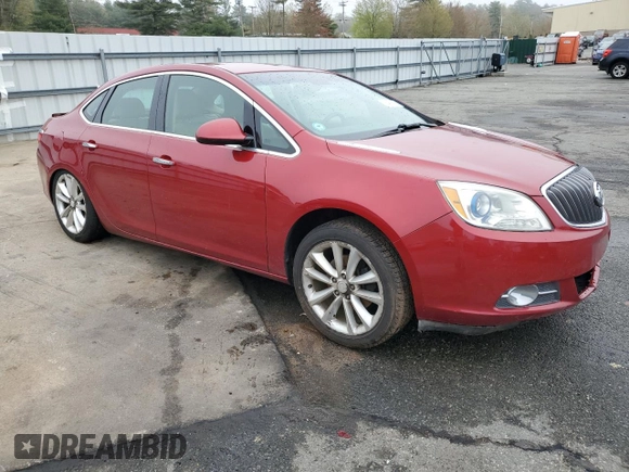 2012 Buick Verano Convenience Group with VIN 1G4PR5SK5C4167429, listed as a Copart auction lot 55461275 with 160,318 mi miles and Salvage Title. Bid and sale history available at carsss.com. Image 4.