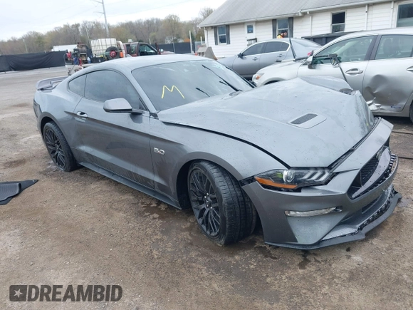 2021 Ford Mustang GT z VIN 1FA6P8CF4M5148249, wystawiony jako IAAI lot #41949502 z przebiegiem 20 993 mil mil oraz . Historia ofert i sprzedaży dostępna na DreamBid. Obrazek 1.