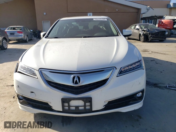 2016 Acura TLX Advance with VIN 19UUB2F78GA006081, listed as a Copart auction lot 66245104 with 94,409 mi miles and Salvage title. Bid and sale history available at DreamBid. Image 5.