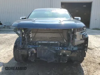 2021 Chevrolet Silverado 1500 LTZ with VIN 3GCUYGET9MG373240, listed as a Copart auction lot 75931194 with 12,585 mi miles and Salvage Title. Bid and sale history available at DreamBid. Image 5.