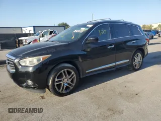 2013 Infiniti JX35 with VIN 5N1AL0MN8DC337730, listed as a Copart auction lot 52768785 with 146,067 mi miles and Clean Title. Bid and sale history available at carsss.com. Image 1.