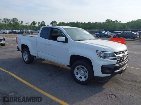 2021 Chevrolet Colorado 2WD Work Truck z VIN 1GCHSBEA0M1198797, wystawiony jako IAAI lot #42092525 z przebiegiem 67 580 mil mil oraz . Historia ofert i sprzedaży dostępna na DreamBid. Obrazek 1.