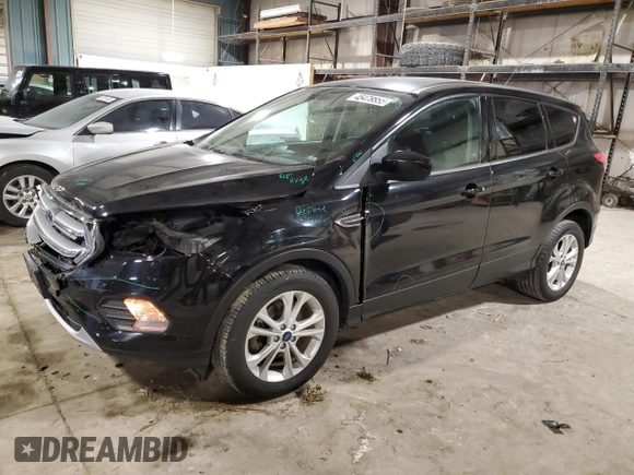 2017 Ford Escape SE with VIN 1FMCU0GD1HUD91766, listed as a Copart auction lot 45478855 with 123,818 mi miles and Salvage Title. Bid and sale history available at carsss.com. Image 1.
